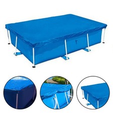 Square swimming pool cover