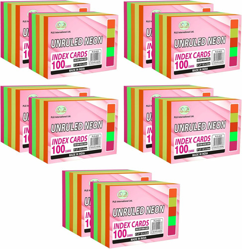 Pack 1000 record cards - record,