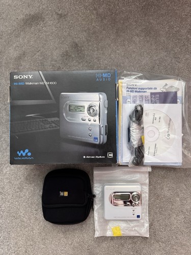 Sony walkman mz nh600 - hi-md, mz-nh600