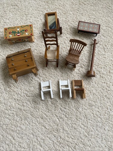 Dolls house wooden - dolls,