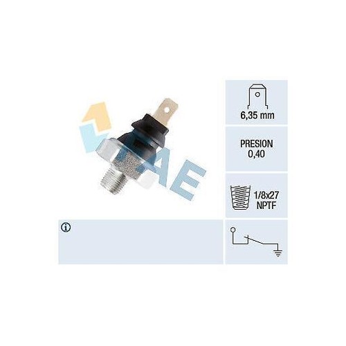 Fae 11280 oil pressure switch - pressure,