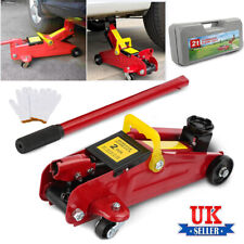 2 Ton Tonne Hydraulic Trolley Floor Jack With Plastic Storage Carry Case Car Van