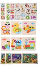 Wooden puzzle baby kids - wooden,
