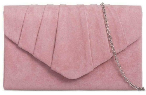Pink clutch bag - bag, ladies