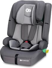 Kinderkraft Safety FIX2 I-Size Baby Booster Child Car Seat ISOFIX, Grey