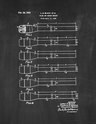 Pulse jet thrust engine patent - thrust,