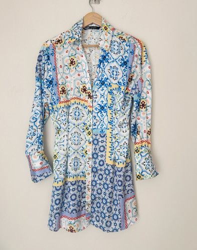 Zara blue white - zara, print