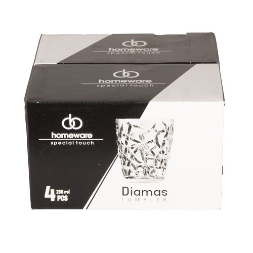 280ml drinking glasses - 280ml, of
