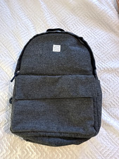 Jack Wills Classic Grey Textured Backpack