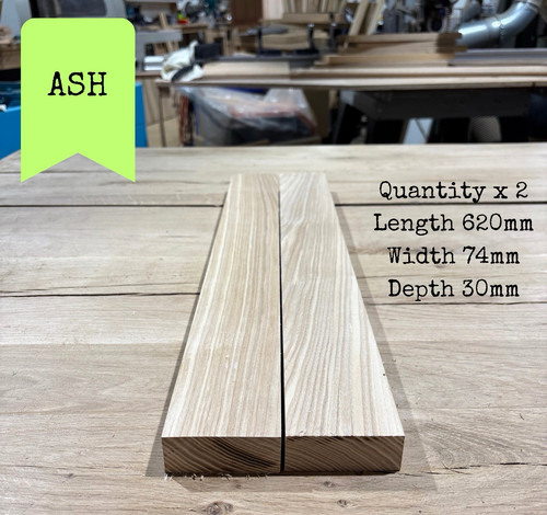 Planed ash offcuts - offcuts, craft