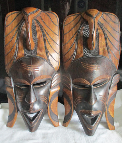 Hand carved african tribal - carved,