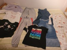 Girl's Clothes Bundle 10-11 Years Trousers Dress Jamper Tops