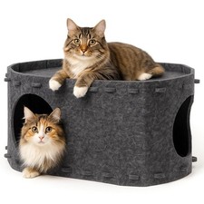 Cat Cave Bed 2-in-1 Foldable