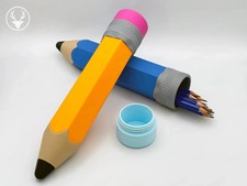 Giant Pencil-Shaped 3D Printed