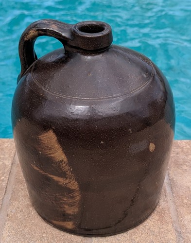 Antique primitive hand thrown - primitive,
