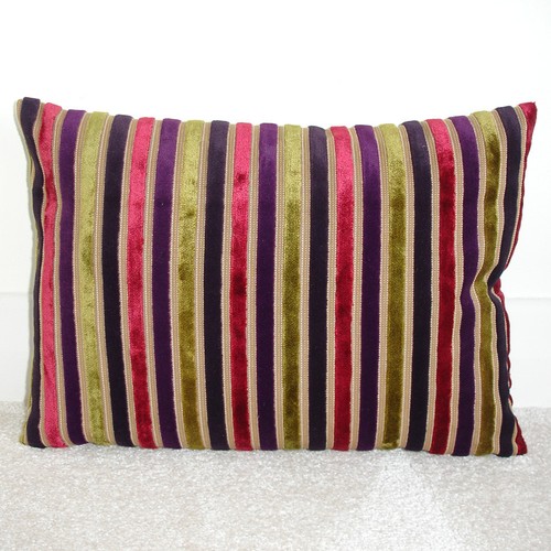 Purple velvet cushion cover - purple,
