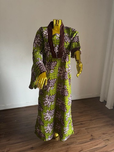 Women african print kaftan - women,