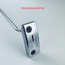 Mizuno Golf M Craft IV White Satin Putter - 33.5 Inch Long with Weights Kit