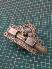 Antique Ashwell's patent vacant engaged privacy, bathroom, restroom lock