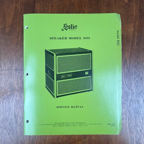 Vintage 1970 leslie speaker - 1970's,