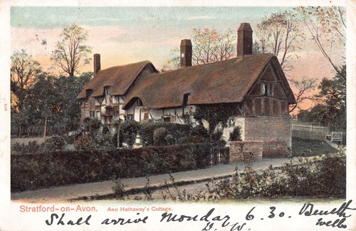 Postcard stratford upon avon - postcard,