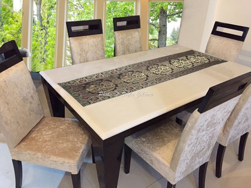 Bohemian jacquard table - table, runner