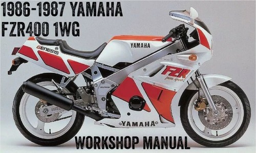 1986 1987 yamaha fzr 400 - yamaha,