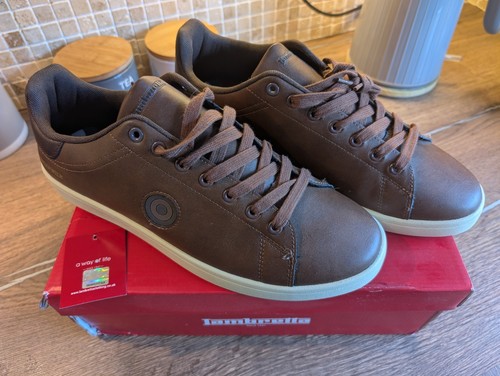 Brown lambretta mens shoes - brown,