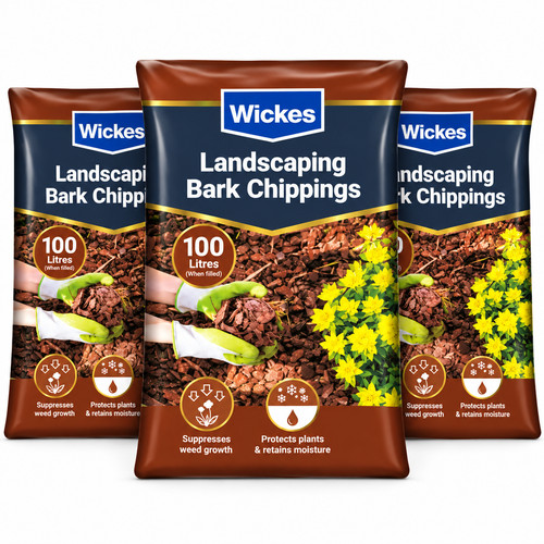 300l bark mulch decorative - bark, |