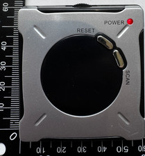 Vintage small pocket FM radio. Earphone antenna, belt clip, instructions. Works.