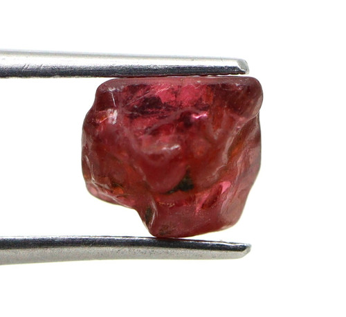 Natural red spinel - ct,