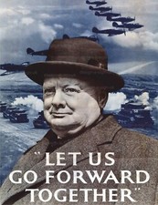 WINSTON CHURCHILL #M1345 SIGN