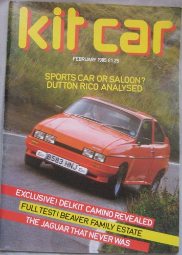 Kit car magazine 1985 - car, 02/1985