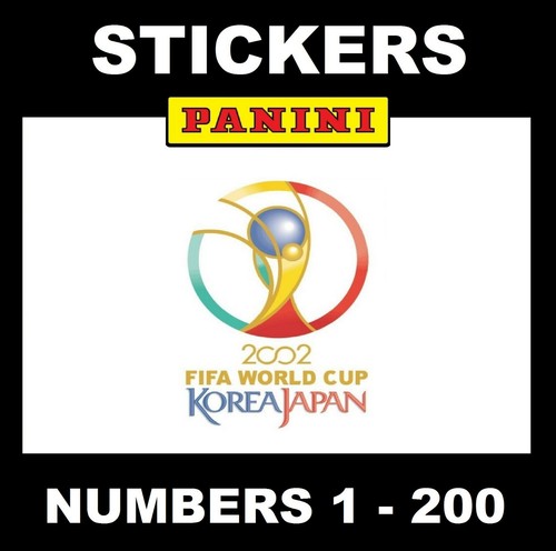 Panini world cup 2002 stickers - cup,