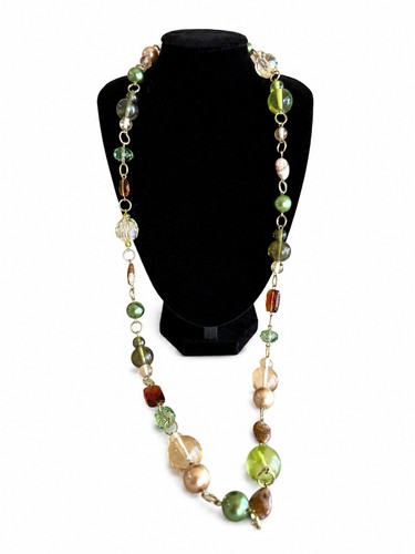 Vintage long mixed - long, bead