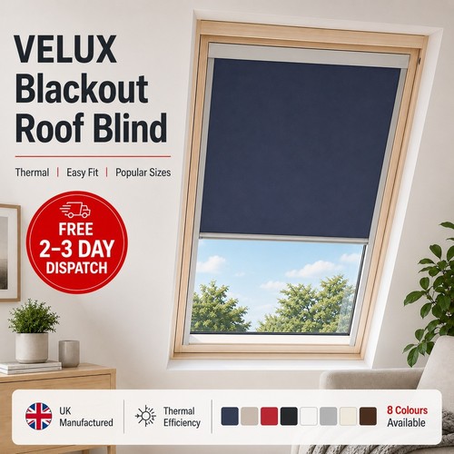 Blackout thermal roof window - blackout,