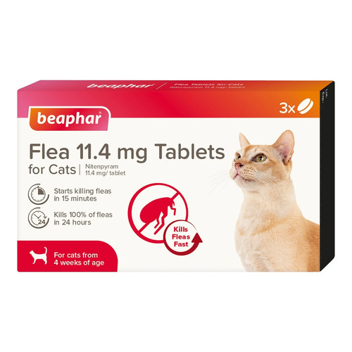 Beaphar flea tablets for - 3,