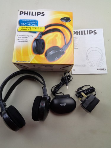 Phillips cordless headphones - phillips,