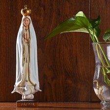 Lady fatima holy figurine - lady,