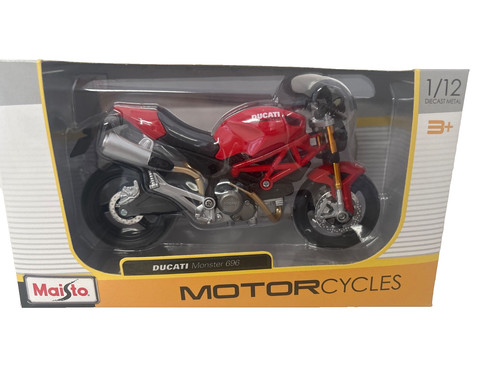 Maisto ducati monster 696 - maisto, 1:12