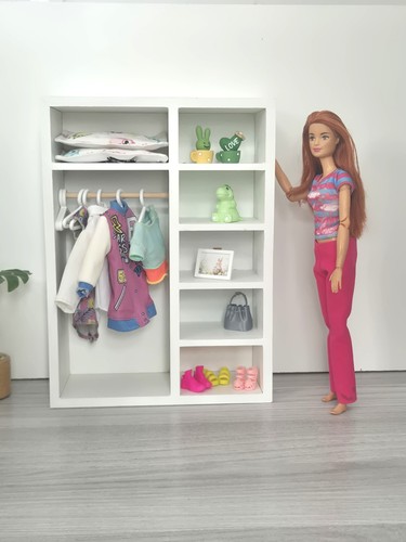 Dollhouse open wardrobe - wardrobe, –