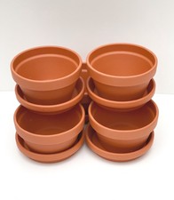 Large Terracotta Half Plant