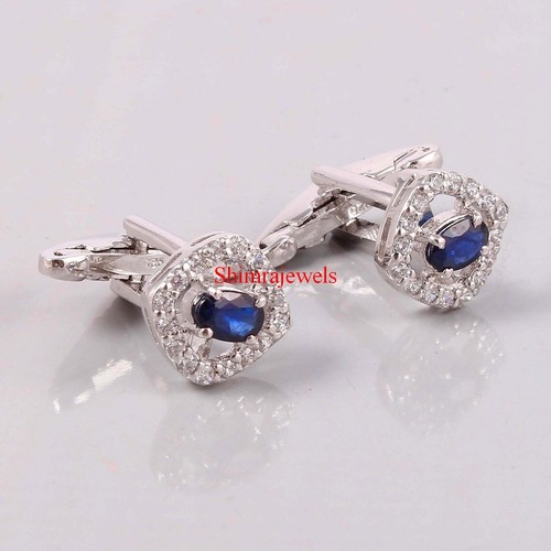 Heated sapphire gemstone with - heated,