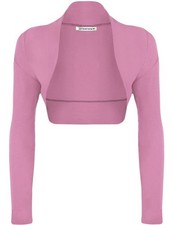 Ladies Long Sleeve Shrug Open