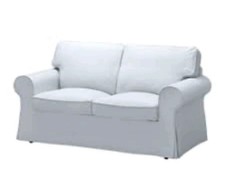 USED Ikea EKTORP 2 seater sofa