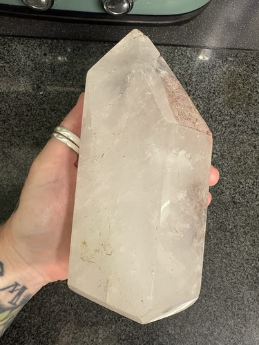 Extra large polished clear - large,