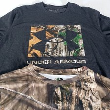 (2) Camo Tees T Shirts Mens L