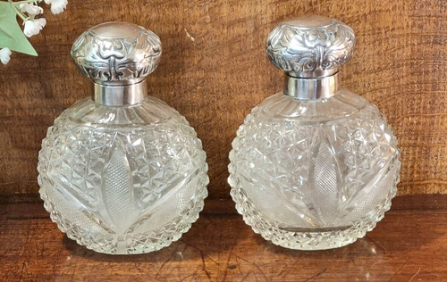 Pair antique hallmarked 1902 - antique,