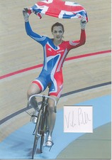 VICTORIA PENDLETON Signed 12x8