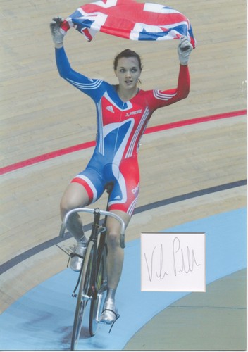 Victoria pendleton signed 12x8 - victoria,